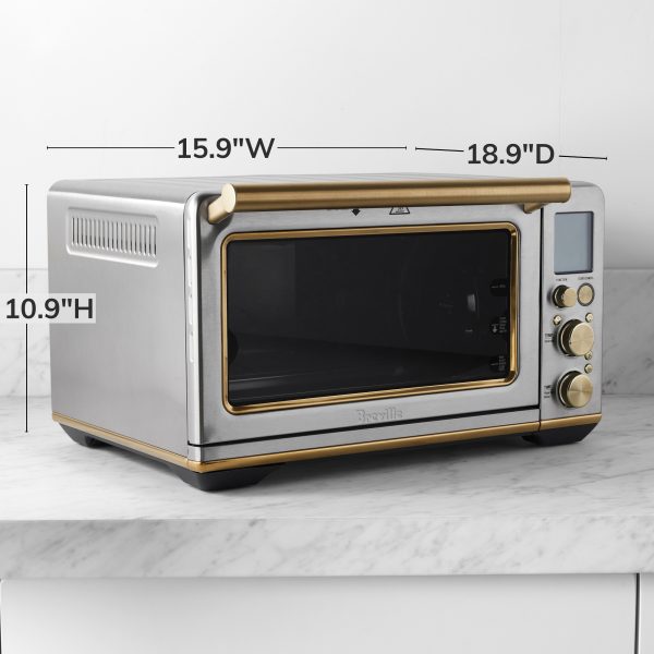 Breville Smart Oven® Air Fryer, Stainless Steel & Brass
