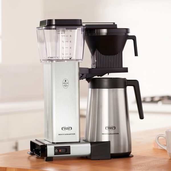 Moccamaster by Technivorm KBGT Coffee Maker with Thermal Carafe, 10-Cup